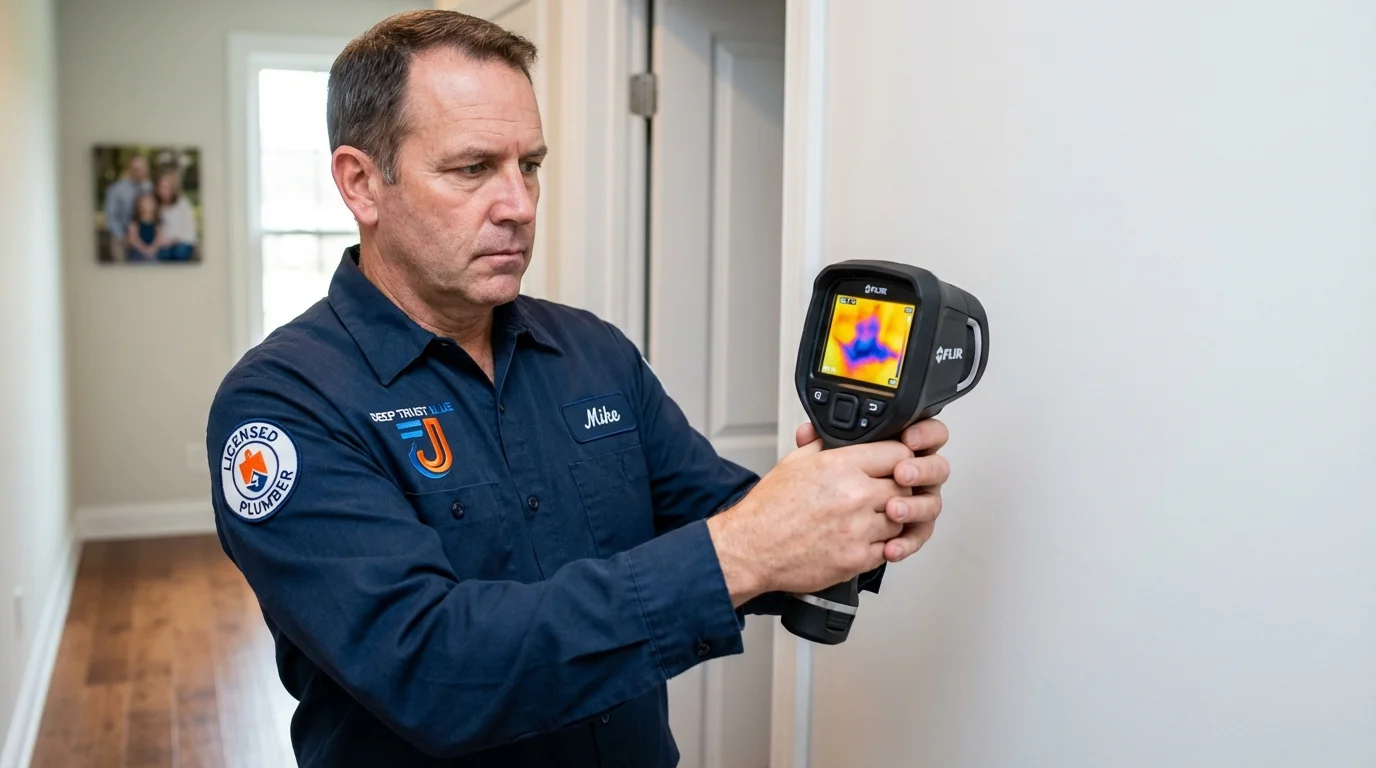 Thermal imaging leak detection by Johns Plumbing LLC in Guaynabo